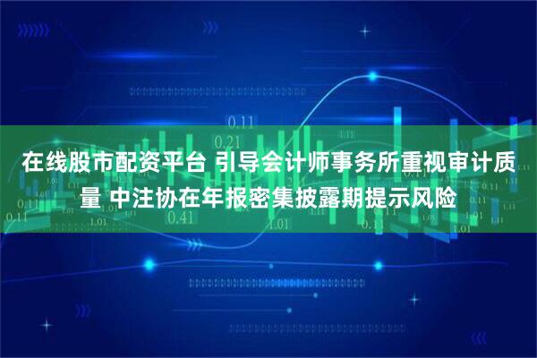 在线股市配资平台 引导会计师事务所重视审计质量 中注协在年报密集披露期提示风险